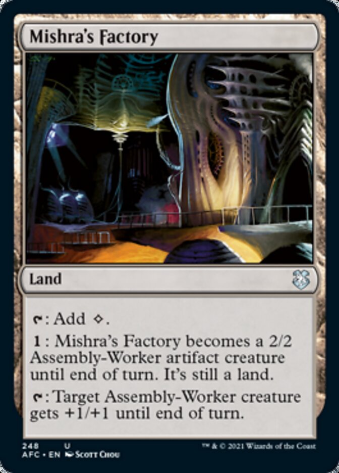 Mishra's Factory (AFC-248) - Forgotten Realms Commander