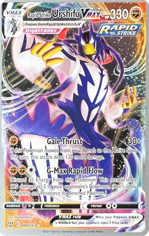 Rapid Strike Urshifu VMAX - 2022 (Sebastian Lashmet) 88 - World Championship Decks
