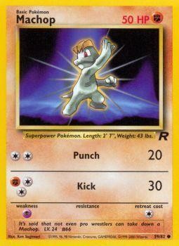 Machop 59/82 - Team Rocket Unlimited