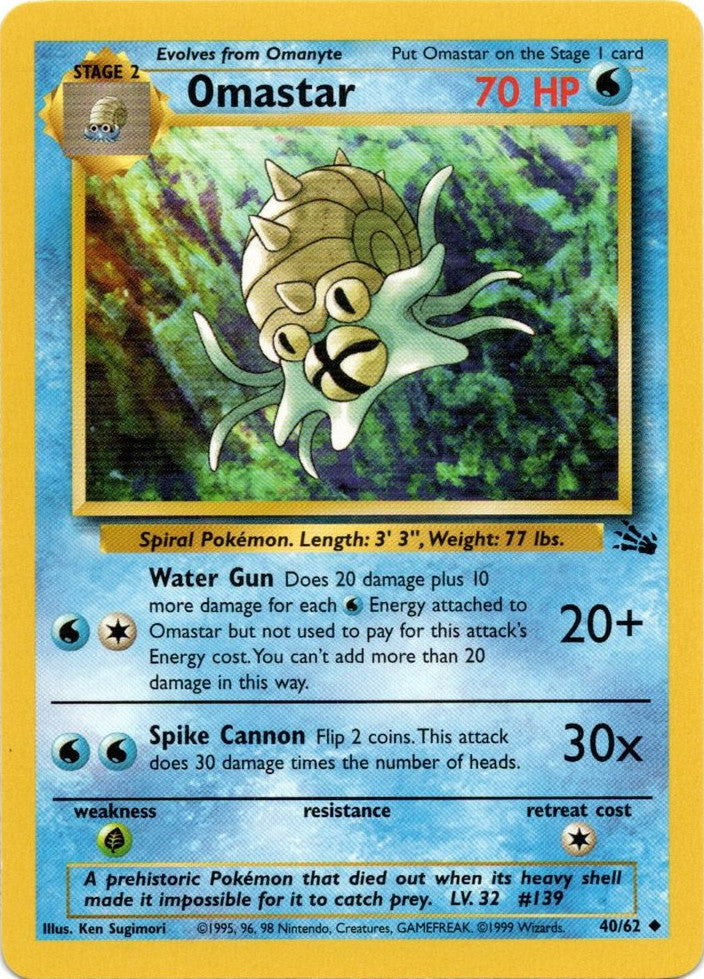 Omastar 40/62 - Fossil Unlimited