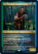 Gor Muldrak, Amphinologist (Foil Etched) (CMR-597) - Commander Legends Foil
