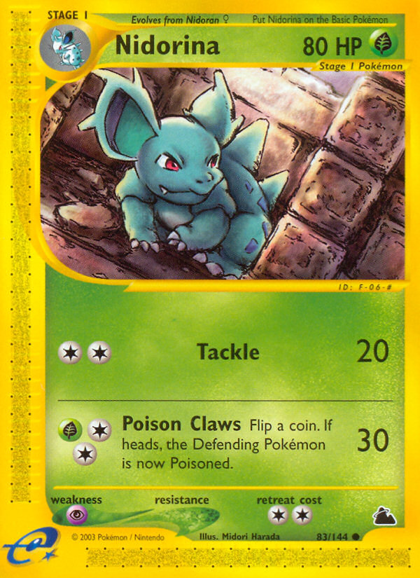 Nidorina - 83/144 Skyridge - Common