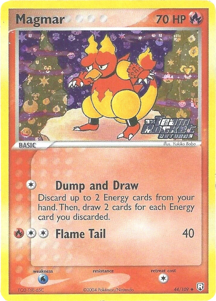 Magmar 44/109 - Team Rocket Returns Reverse Holofoil