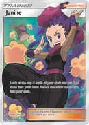 Janine (Full Art)/214 - SM  Unbroken Bonds Holofoil