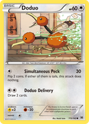 Doduo (115) 115/162 - XY  BREAKthrough