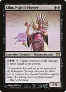 Kiku, Night's Flower (CHK-121) - Champions of Kamigawa