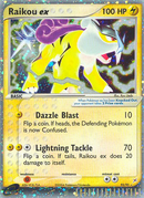 Raikou ex/95 - Team Magma vs Team Aqua Holofoil