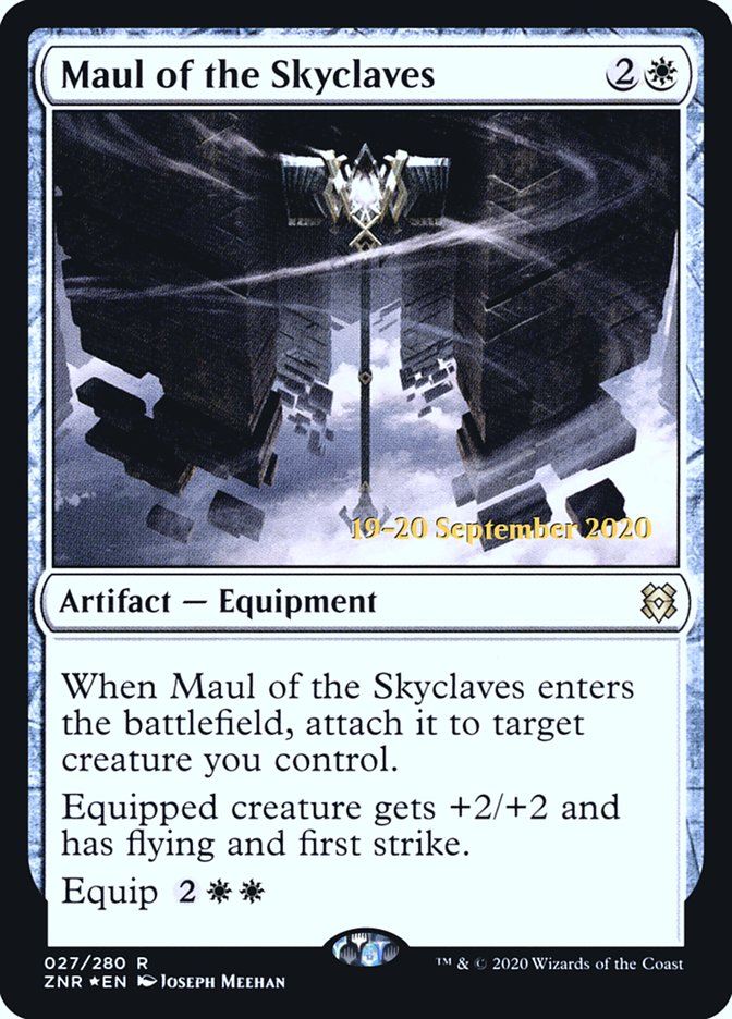 Maul of the Skyclaves (PRE-027) - Zendikar Rising Promos Foil