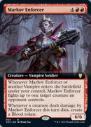 Markov Enforcer (Extended Art) (VOC-064) - Crimson Vow Commander: (Extended Art)