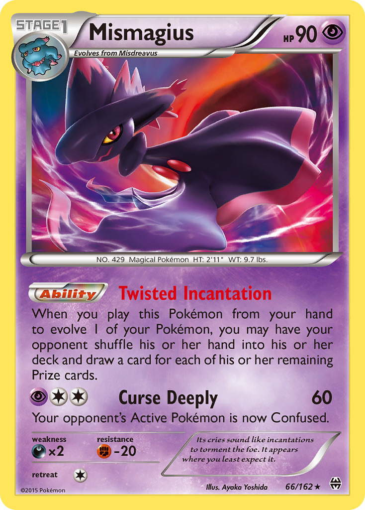 Mismagius 66/162 - XY  BREAKthrough Holofoil