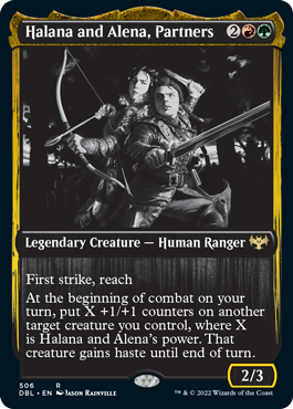 Halana and Alena, Partners (DBL-506) - Innistrad: Double Feature