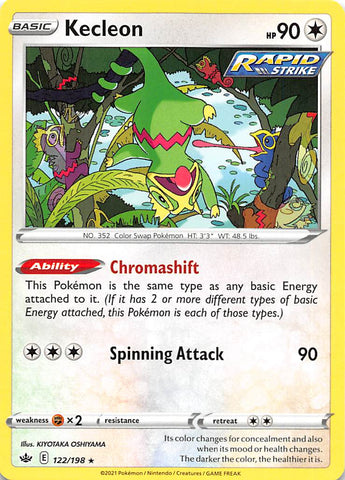 Kecleon 122/198 - SWSH06 Chilling Reign