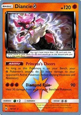 Diancie Prism Star - 2018 (Naohito Inoue) 74 - World Championship Decks