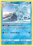 Alolan Ninetales - 28/147 (Cracked Ice Holo) 28 - Deck Exclusives Holofoil