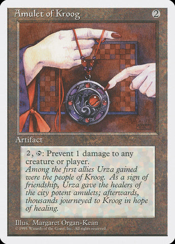 Amulet of Kroog (4ED-) - Fourth Edition
