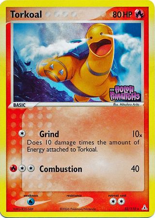 Torkoal/110 - Holon Phantoms Reverse Holofoil