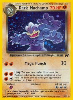 Dark Machamp (10) 10/82 - Team Rocket