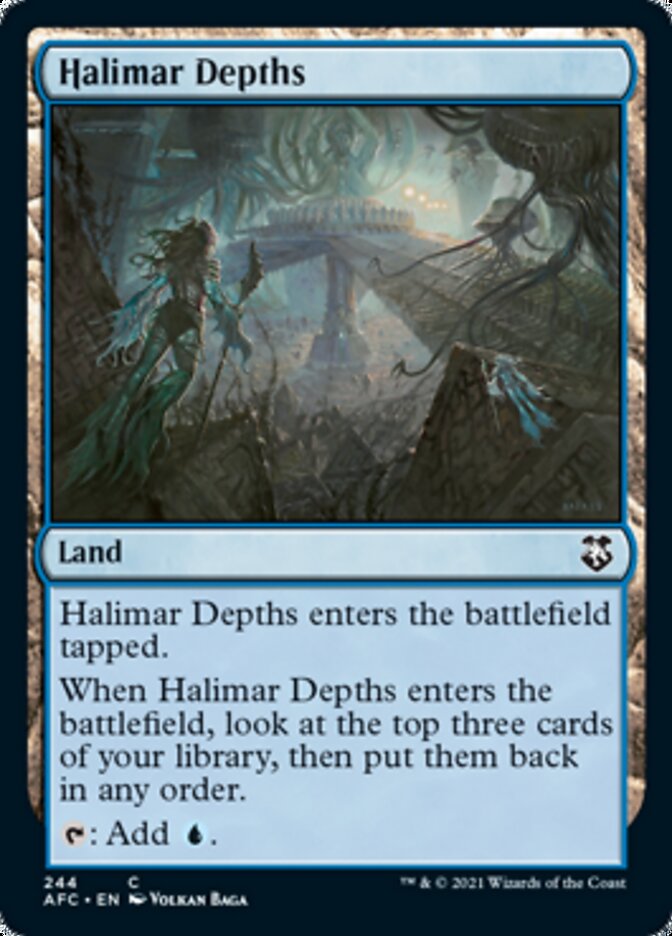 Halimar Depths (AFC-244) - Forgotten Realms Commander