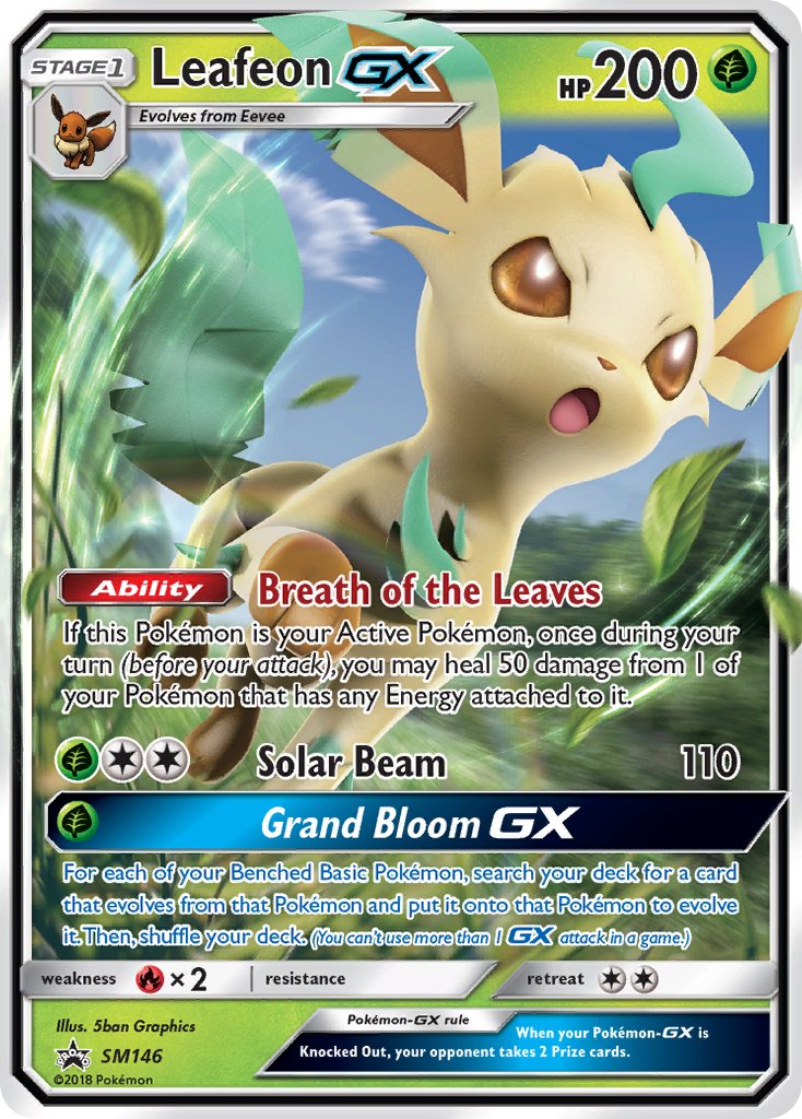 Leafeon GX - SM146 SM146/248 - SM Promos Holofoil