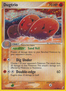 Dugtrio - 5/100 (EX Crystal Guardians) - Deck Exclusives