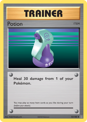 Potion 83/108 - XY  Evolutions