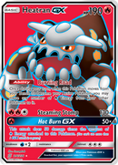 Heatran GX (Full Art)/236 - SM  Unified Minds Holofoil