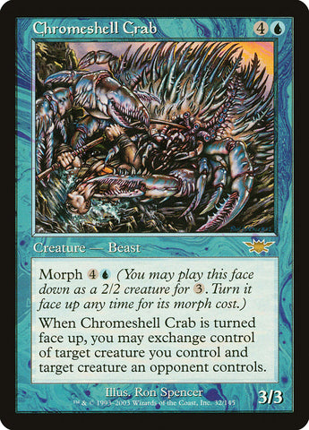 Chromeshell Crab (LGN-032) - Legions