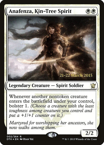 Anafenza, Kin-Tree Spirit (PRE-002) - Dragons of Tarkir Promos Foil