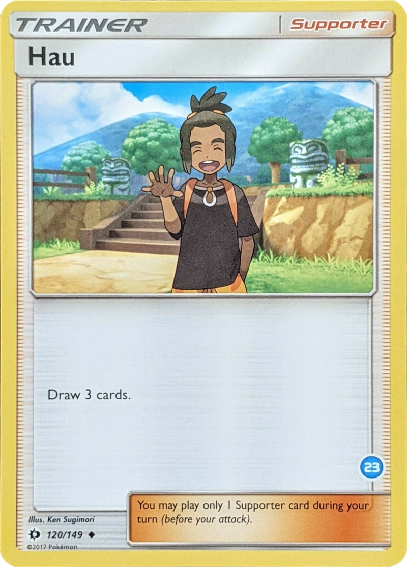 Hau (23) (Alolan Ninetales Half-Deck) - SM Trainer Kit Alolan Sandslash & Alolan Ninetales