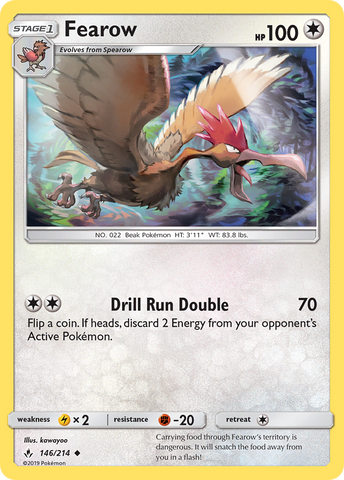 Fearow/214 - SM  Unbroken Bonds
