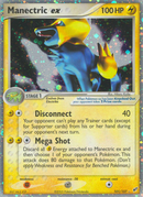 Manectric ex/107 - Deoxys Holofoil