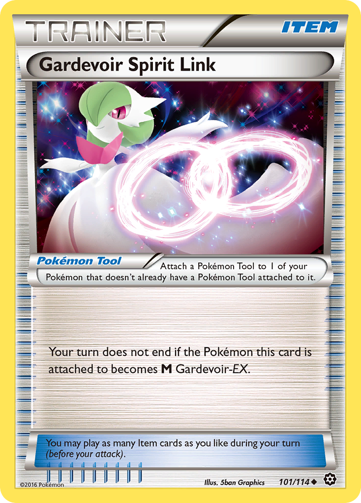 Gardevoir Spirit Link 101/114 - XY  Steam Siege
