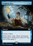 Inspired Idea (Extended Art) (VOW-360) - Innistrad: Crimson Vow: (Extended Art)