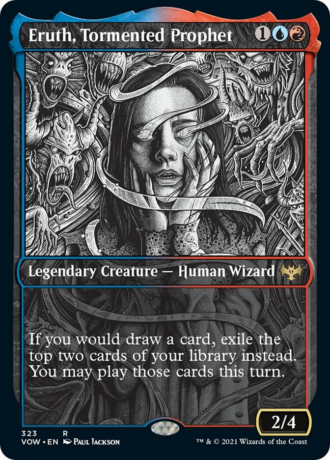 Eruth, Tormented Prophet (Showcase) (VOW-323) - Innistrad: Crimson Vow: (Showcase)