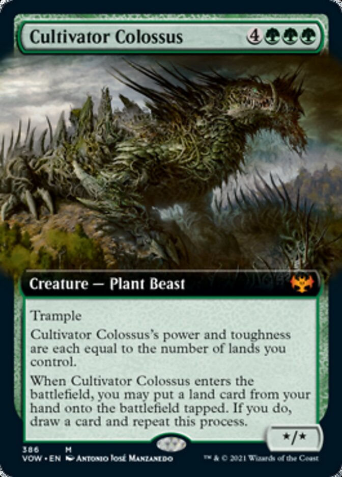 Cultivator Colossus (Extended Art) (VOW-386) - Innistrad: Crimson Vow: (Extended Art)