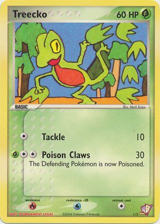 Treecko - 1/5 - Kids WB Promos