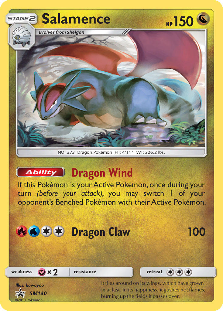 Salamence - SM140 SM140/248 - SM Promos Holofoil