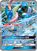 Greninja GX 24/131 - SM  Forbidden Light Holofoil