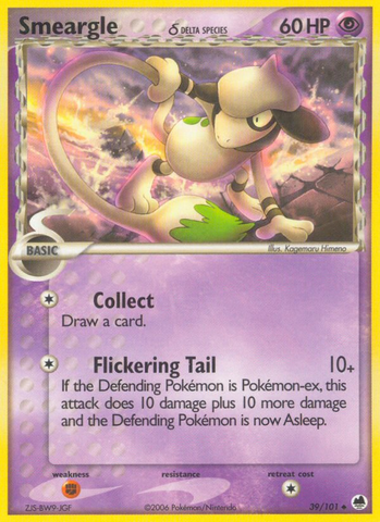 Smeargle (Delta Species)/101 - Dragon Frontiers