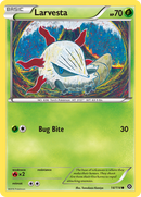 Larvesta 14/114 - XY  Steam Siege