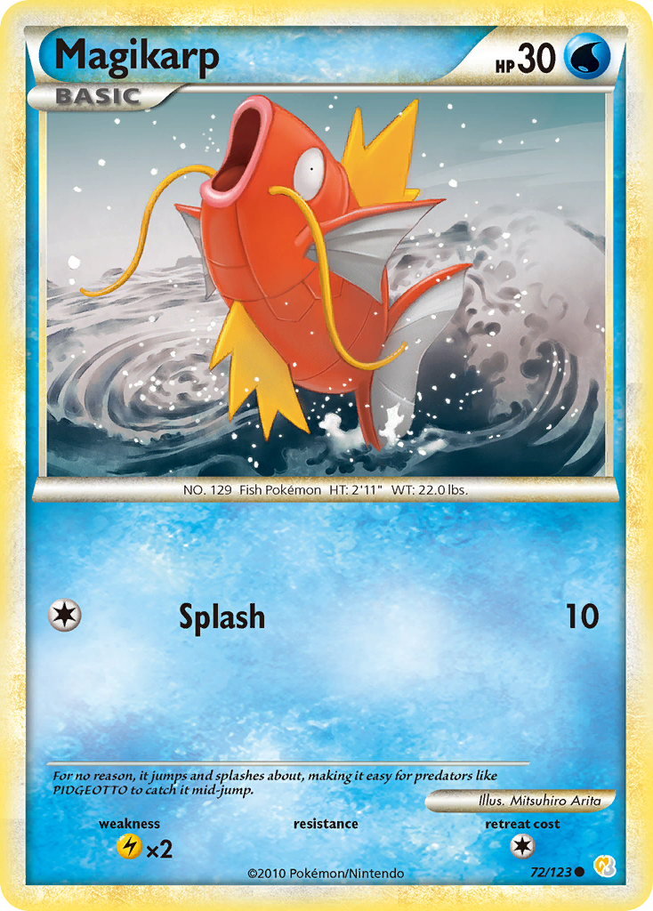 Magikarp 72/123 - HeartGold SoulSilver