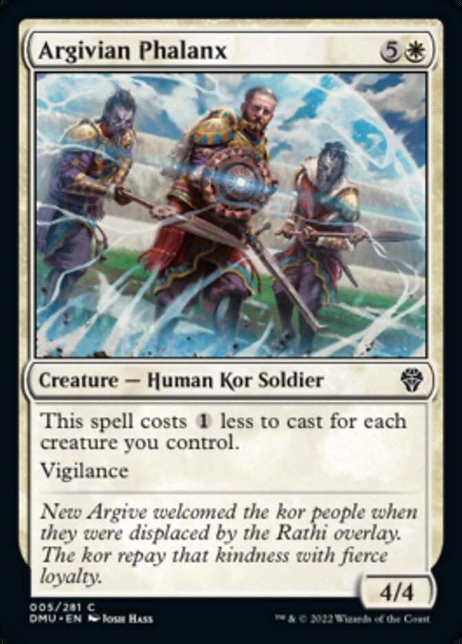 Argivian Phalanx (DMU-005) - Dominaria United