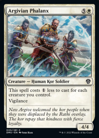 Argivian Phalanx (DMU-005) - Dominaria United