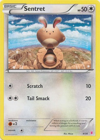 Sentret - XY Trainer Kit Bisharp & Wigglytuff