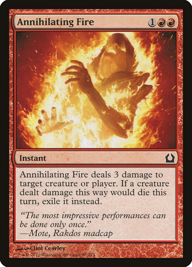 Annihilating Fire (RTR-085) - Return to Ravnica