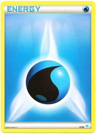 Water Energy (5) - XY Trainer Kit Pikachu Libre & Suicune