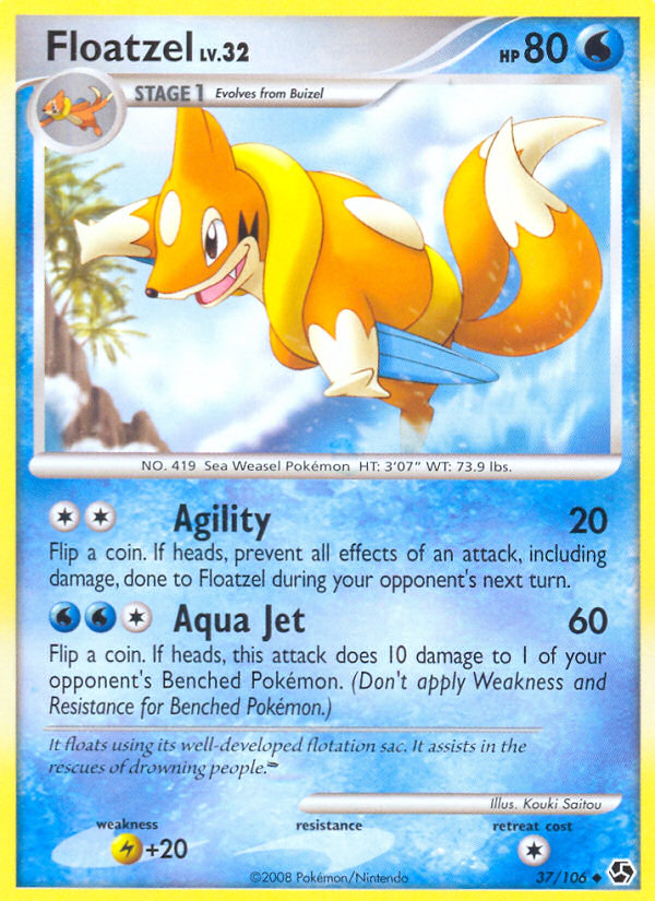 Floatzel/106 - Great Encounters