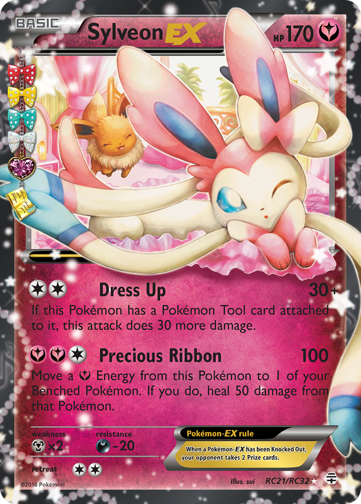Sylveon EX RC21/83 - Generations Radiant Collection Holofoil