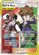 Red & Blue (Full Art)/236 - SM  Cosmic Eclipse Holofoil