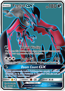Yveltal GX (Full Art)/131 - SM  Forbidden Light Holofoil